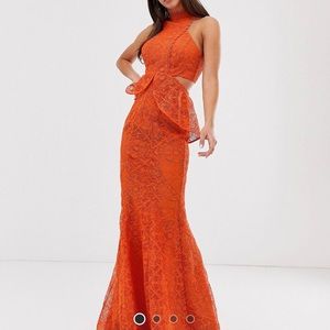Red/Orange formal dress
